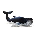 Peluche Baleine Douce - 2 Tailles (25cm Ou 45cm) - Remplissage Coton, Tissu Extensible - Oreiller Déco, Cadeau Pour Enfants Et Adultes