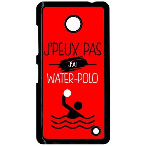 Coque nokia n630 j peux pas j ai water polo 9