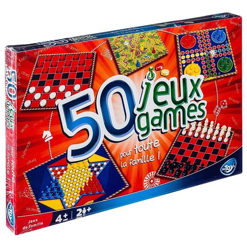 Boite De 50 Jeux De Société