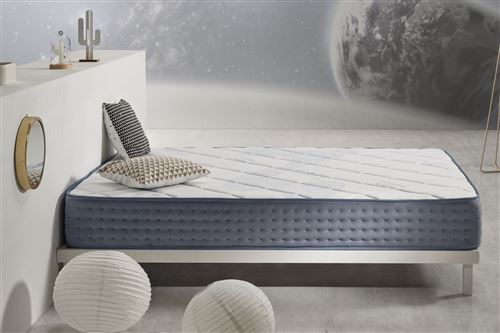 Matelas GEL CARE 70x190 cm - LITERIE CONFORT en mousse à mémoire VISCO GEL® - Mousse AeraPur® - 24 cm - LITERIE CONFORT