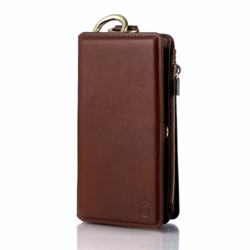 Housse étui Coque téléphone portefeuille pour Samsung Galaxy S8 - Brun -4511