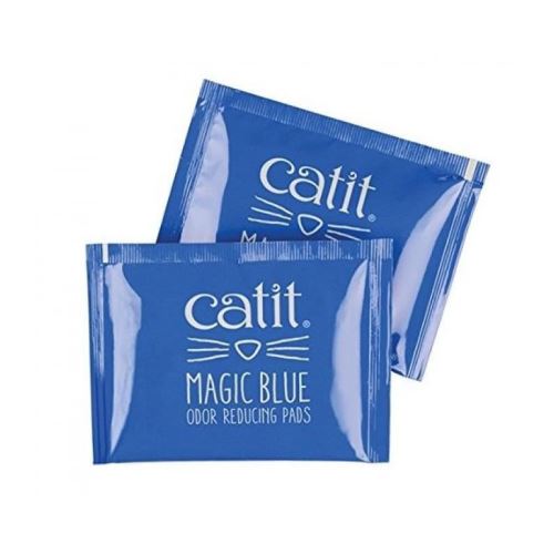 cat it sachet de rechange magic blue - pour bac a litiere