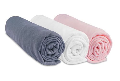Non Communiqué Blanc Drap Housse Multicolore 80X80 Cm Coton - Generique