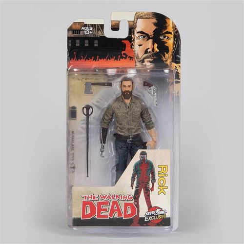 The Walking Dead Figurine Rick (Color) 15 Cm