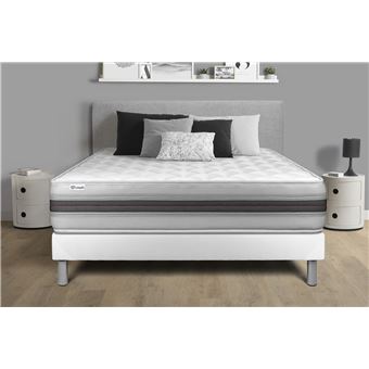 Ensemble Matelas Sommier 180x200 cm - Vitalmemo Back - 1