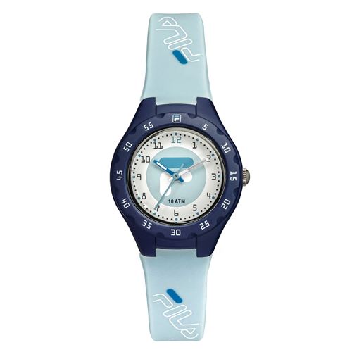 FILA Montre analogique bracelet silicone Série FILAKIDS Bleu