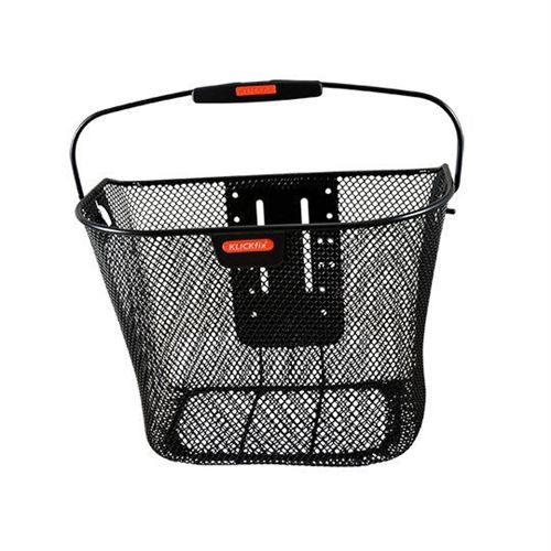 Panier av a clips acier klickfix uni 16l noir avec anse 35x26x25 cm (sans fixation)