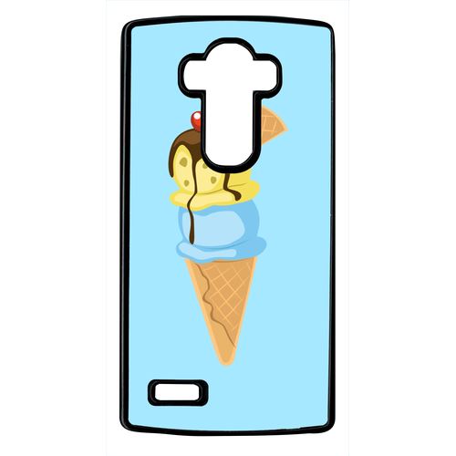 Coque Lg G4 Glace Cornet Bleu
