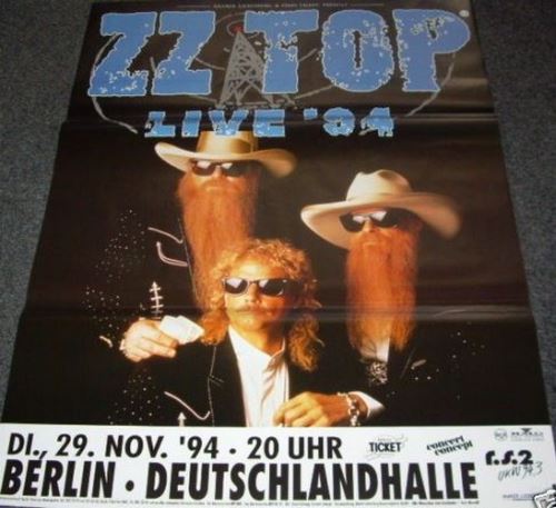 ZZ TOP - 80x120 cm - AFFICHE / POSTER