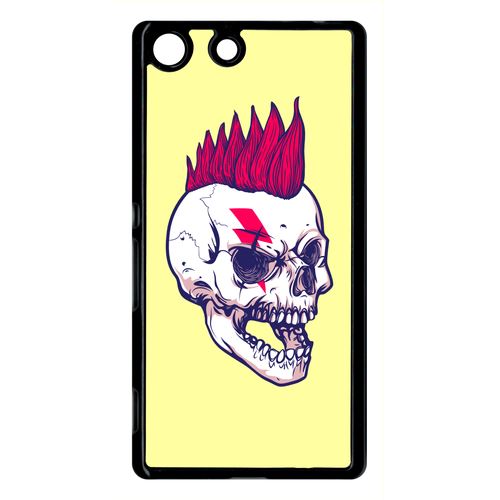 Coque Sony Xperia M5 Motard Crane Rouge