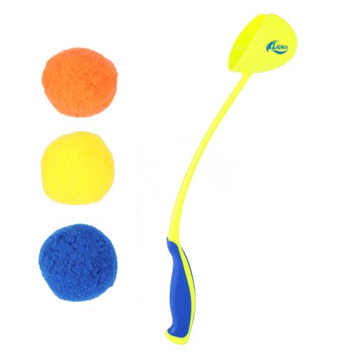 Toi-Toys lanceur de balle Splash Launch junior jaune 4-pièces