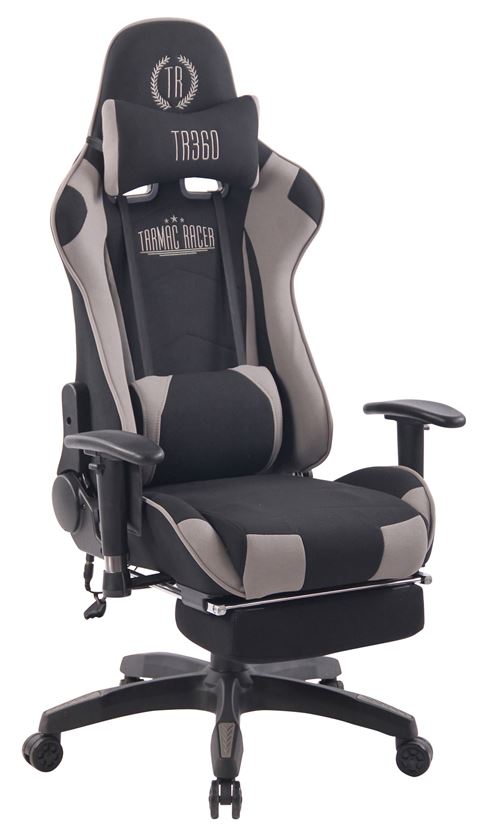 Fauteuil de Bureau Turbo XFM Tissu , Noir / Gris