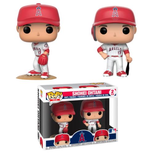 FUNKO - 2 Figurine Funko POP - Baseball - Pack Shohei Ohtani & MLB