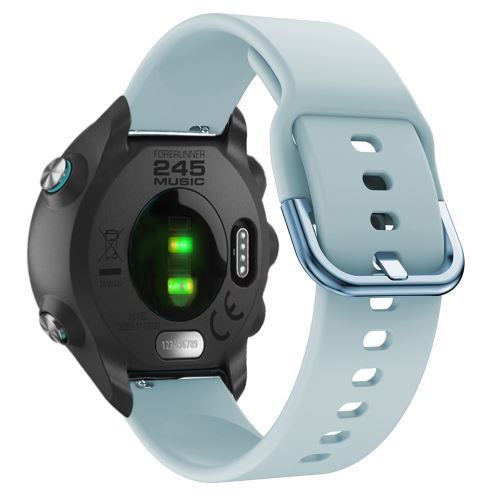 GENERIQUE - Bracelet de montre - Garmin Forerunner 245 - Bleu clair - Image 3