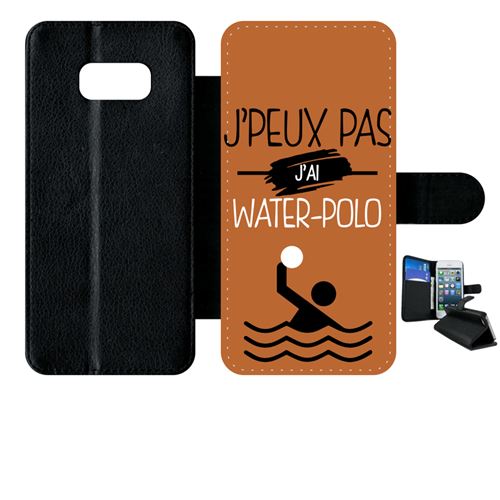 Etui à rabat samsung galaxy s8+ plus j peux pas j ai water polo 7