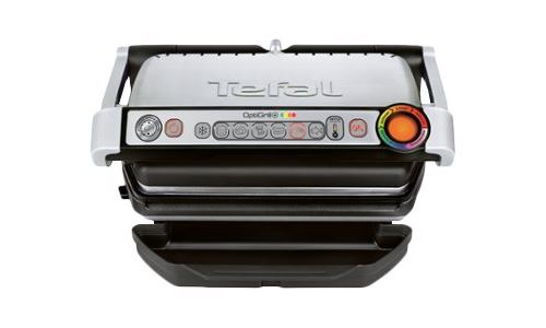 Tefal OptiGrill+ GC712D34 - Gril -électrique - 600 cm ² - argent