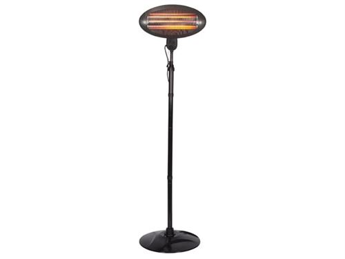 Chauffage de terrasse - sur pied - 2000 w velleman phs2000