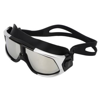 30 Sur Lunettes De Natation Anti Buee Impermeables Grand Cadre Pour Adultes Argent Natation Et Aquagym Achat Prix Fnac