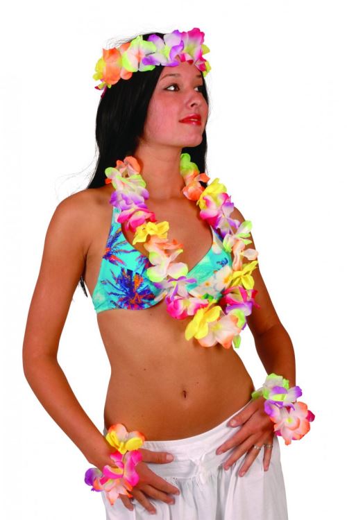 Set Hawaïen Luxe Fluos