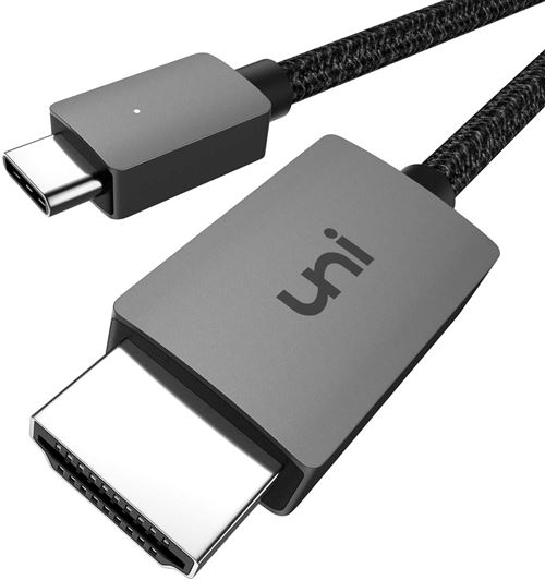 uni Câble USB C vers HDMI, câble USB Type C vers HDMI (Compatible