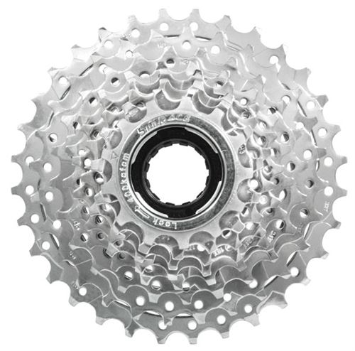 Cassette SunRace R86 Super Fluid Drive 8 vitesses 11-28 dents Argent