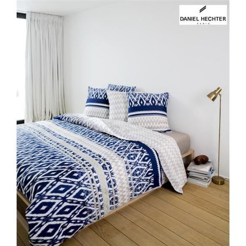 DANIEL HECHTER Parure de couette réversible KASBAH 100% Satin de Coton 220x240cm