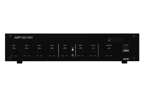 WHD 111310041200000 Amp Amplificateur mélangeur (120/100 V) Noir