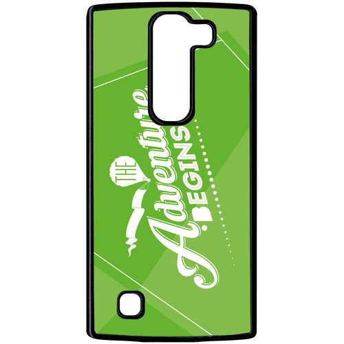 Coque Lg G4 Mini The Adventure Begins Fond Vert