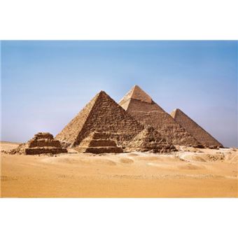 Egypte Poster - Les Pyramides De Gizeh (61x91 cm) - 1