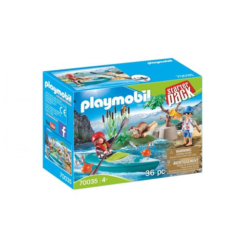 Playmobil 70035 Starterpack Sportifs Et Kayak