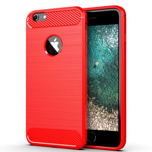 Etui Coque de protection durable souple pour Apple iPhone 6 Plus - Rouge