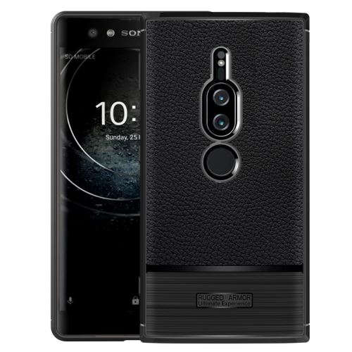 Etui Coque de protection antichoc souple pour Sony Xperia XZ2 premium - Noir