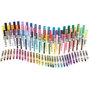 Pack avec 100 pièces de coloriage Goliath Mallette de l'artiste