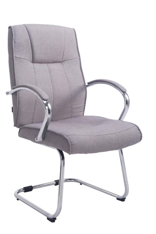 Chaise Basel V2 Tissu , Gris