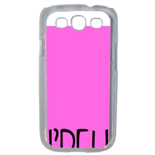 Coque j peux pas j ai rallye 6 compatible samsung s3 mini transparent