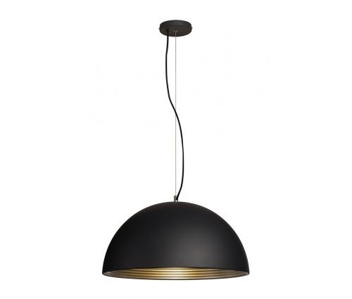 Forchini m pd-1 suspension, 50cm, rond, noir argent, e27, max. 40w