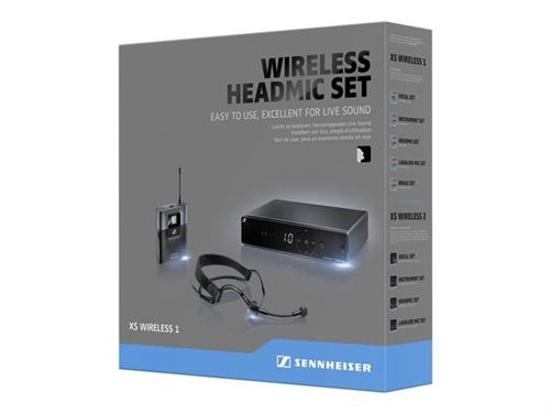 Sennheiser XS Wireless 1 Xsw 1-Me3-B - Système De Microphone