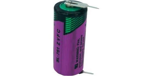 Pile spéciale 2/3 R6 lithium Tadiran Batteries SL761PR picots à souder en U 3.6 V 1500 mAh 1 pc(s)