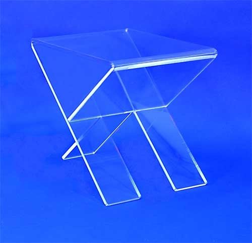Table d'appoint cristal