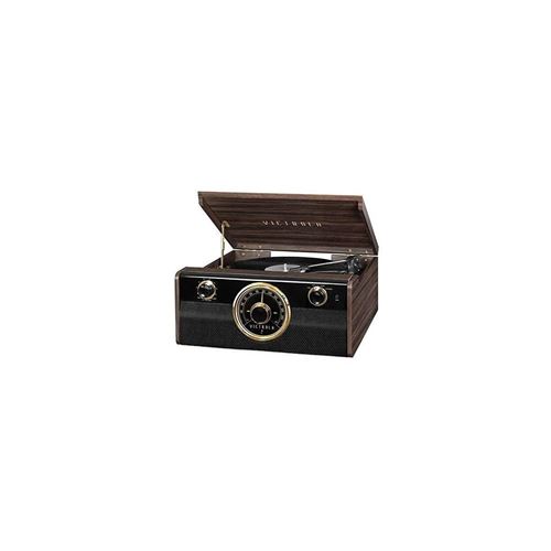 VICTROLA Empire Junior Chaîne Stéréo 4-en-1 Platine Vinyle - Expresso