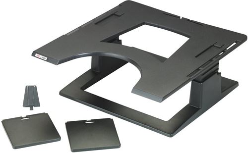 3M Adjustable Notebook Riser LX500 Plate-forme notebook noir