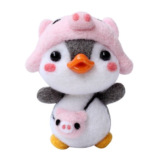 Peluche Forme de poussin Aimable 7.5cm A-multicolore