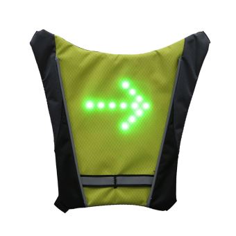 Gilet top velo lumineux