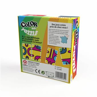 Jeu de cartes Cartamundi Ducale Color Addict Puzzle