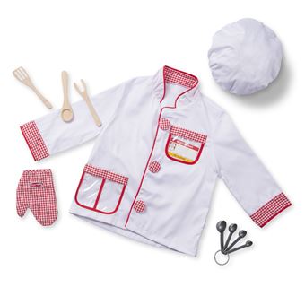 Melissa Doug Dress up chef 5 pieces Accessoire de deguisement Achat prix fnac