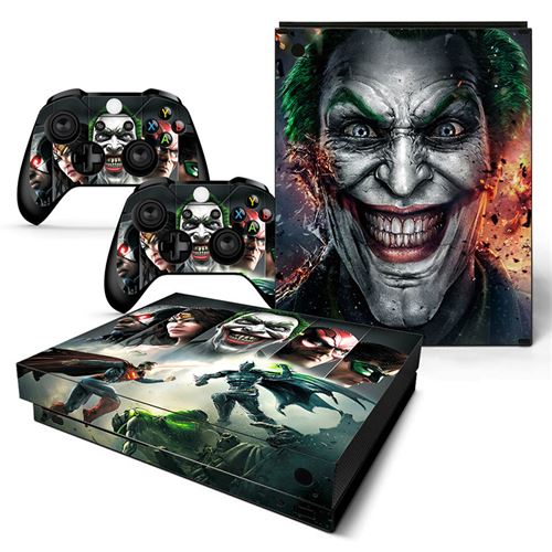 Autocollant Stickers de Protection pour Console et Manette Microsoft Xbox X - The Joker (TN-XBONEX-0096)