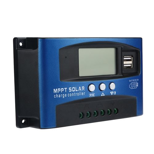 Contrôleur de charge MPPT 100A 12V/24V panneau solaire -Bleu