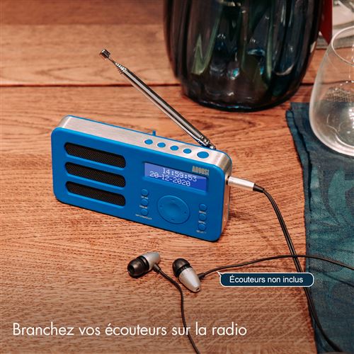 Radio Portable DAB FM RNT Numérique Digitale avec Batterie