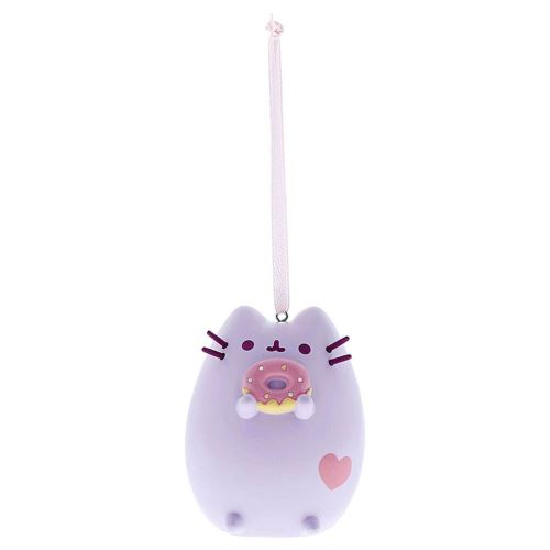 Pastel Violet Pusheen Donut Ornement