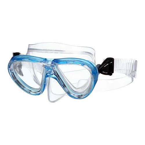 seac masque de plongée procida silter clear - junior/enfant - bleu